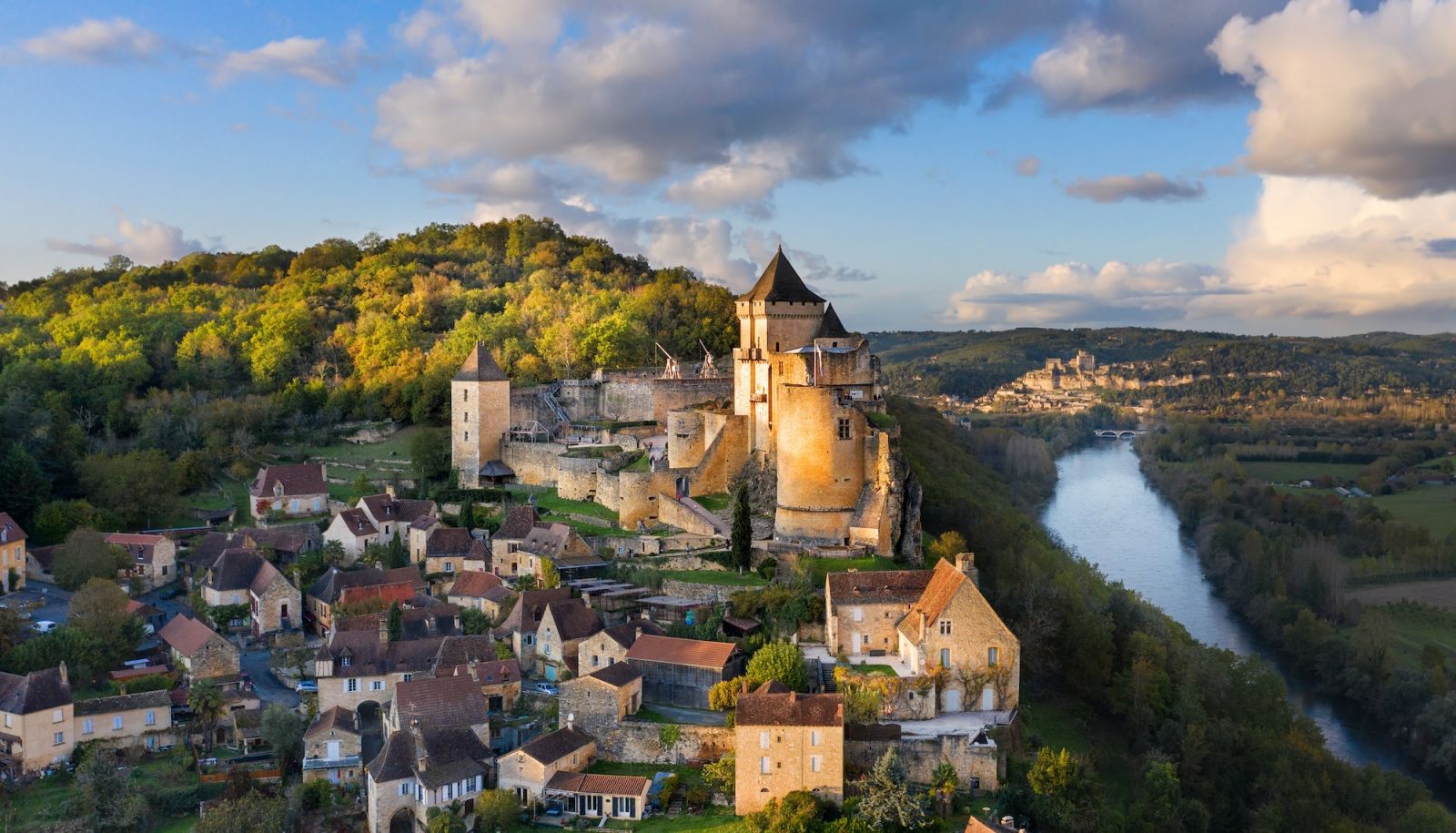 Bords de Dordogne VTT La Roque-Gageac Domme Castelnaud